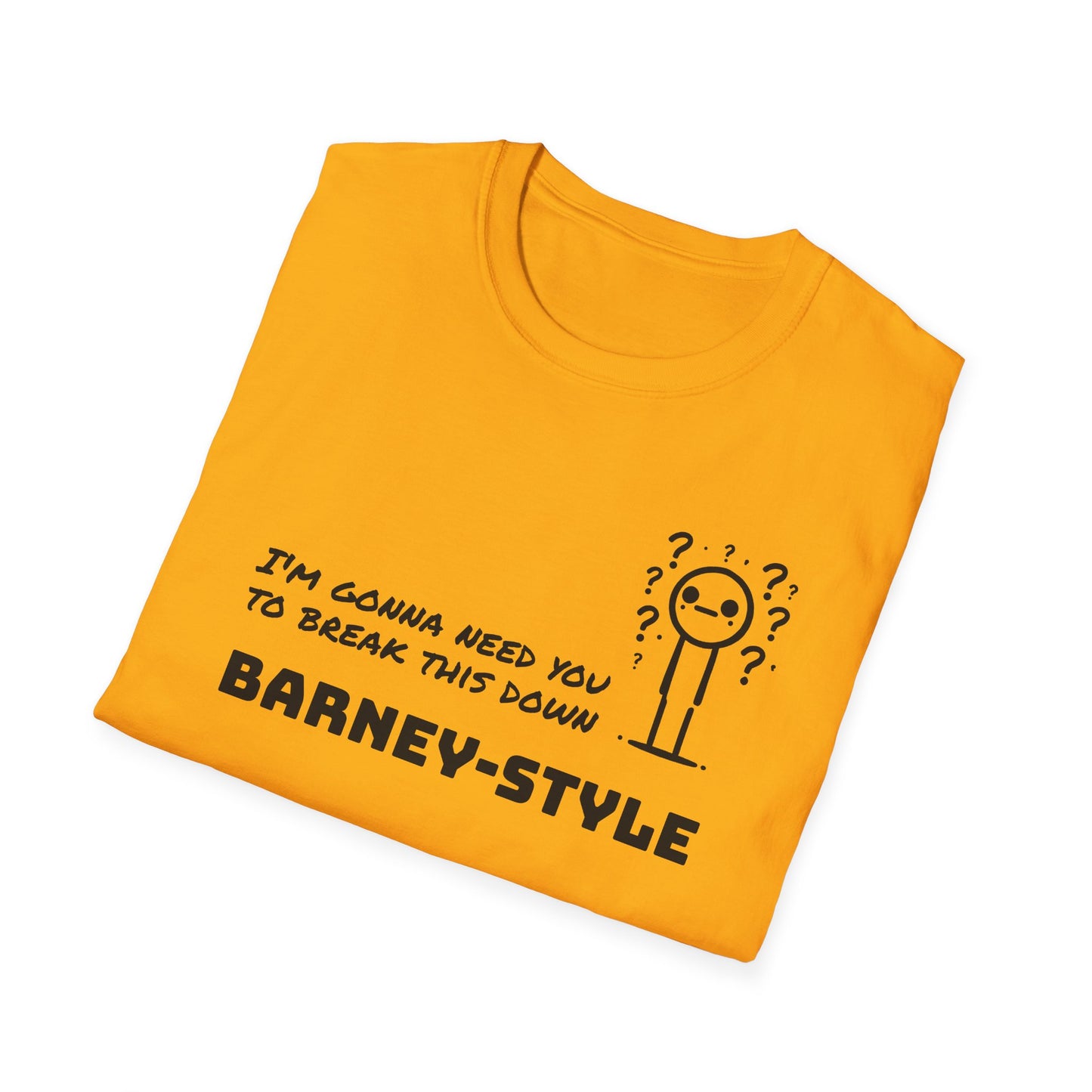 Barney-Style | Unisex SoftStyle T-Shirt