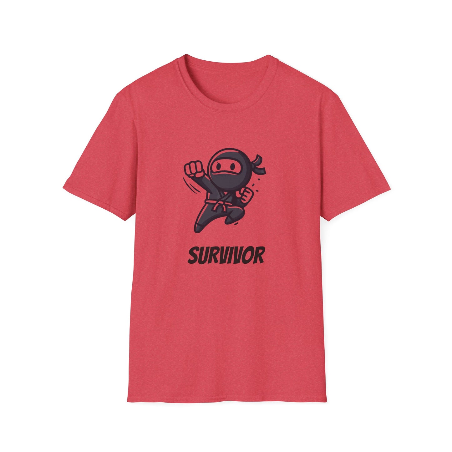 Ninja Punch Survivor | Unisex Softstyle T-Shirt