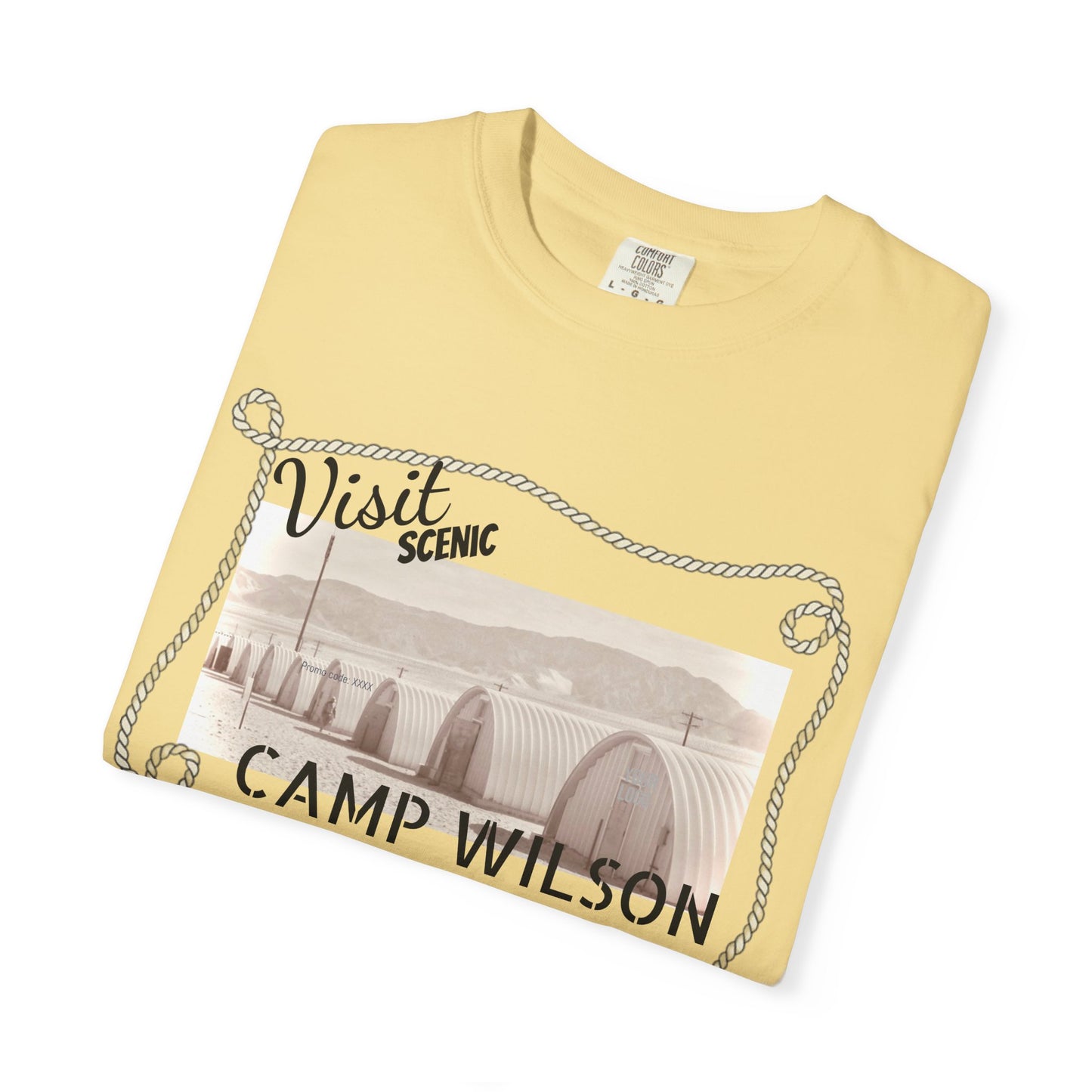 Scenic Camp Wilson T-Shirt | Unisex Garment-Dyed Tee