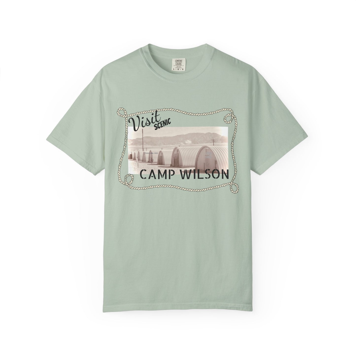 Scenic Camp Wilson T-Shirt | Unisex Garment-Dyed Tee