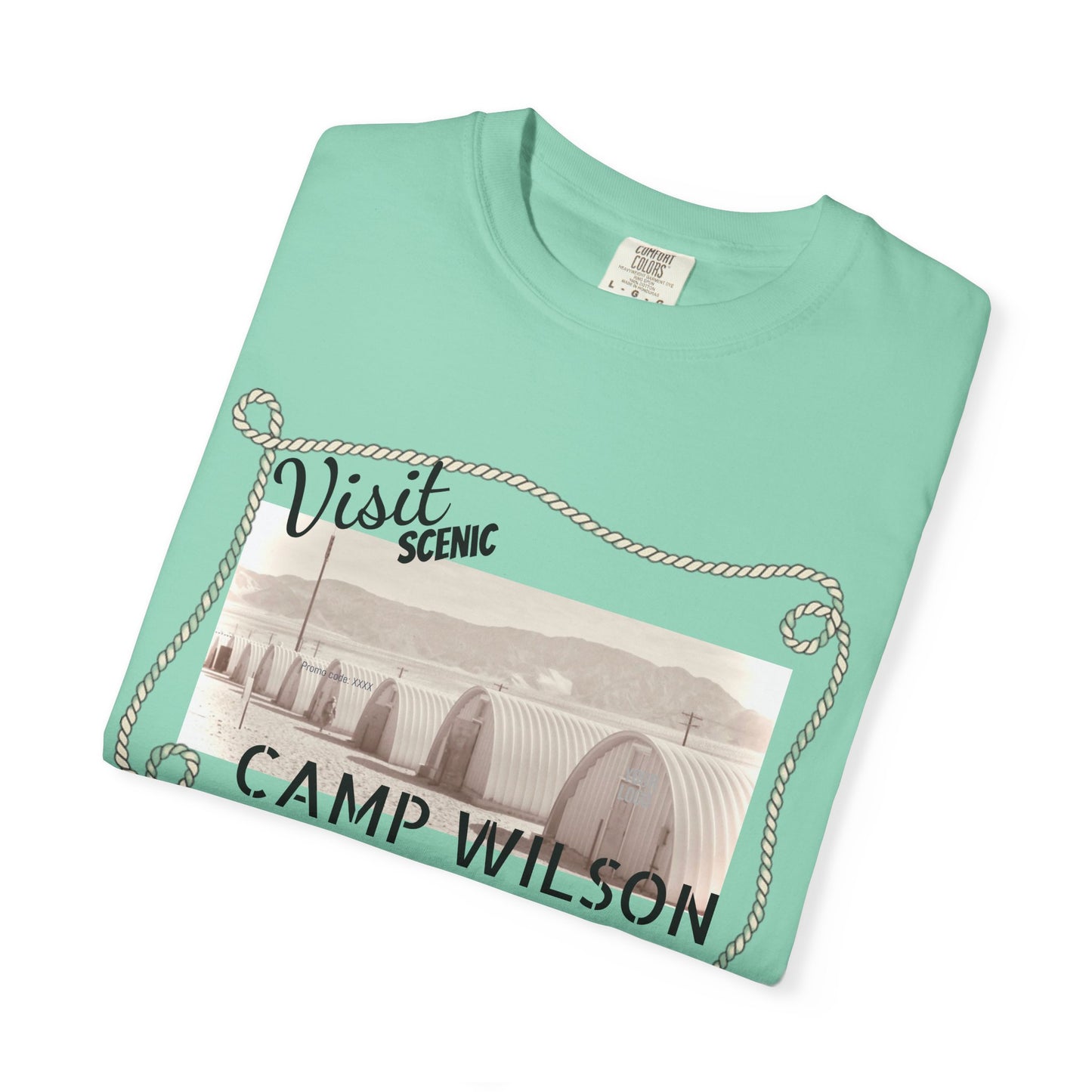 Scenic Camp Wilson T-Shirt | Unisex Garment-Dyed Tee