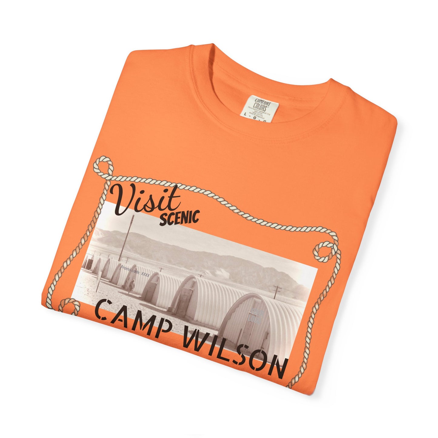 Scenic Camp Wilson T-Shirt | Unisex Garment-Dyed Tee