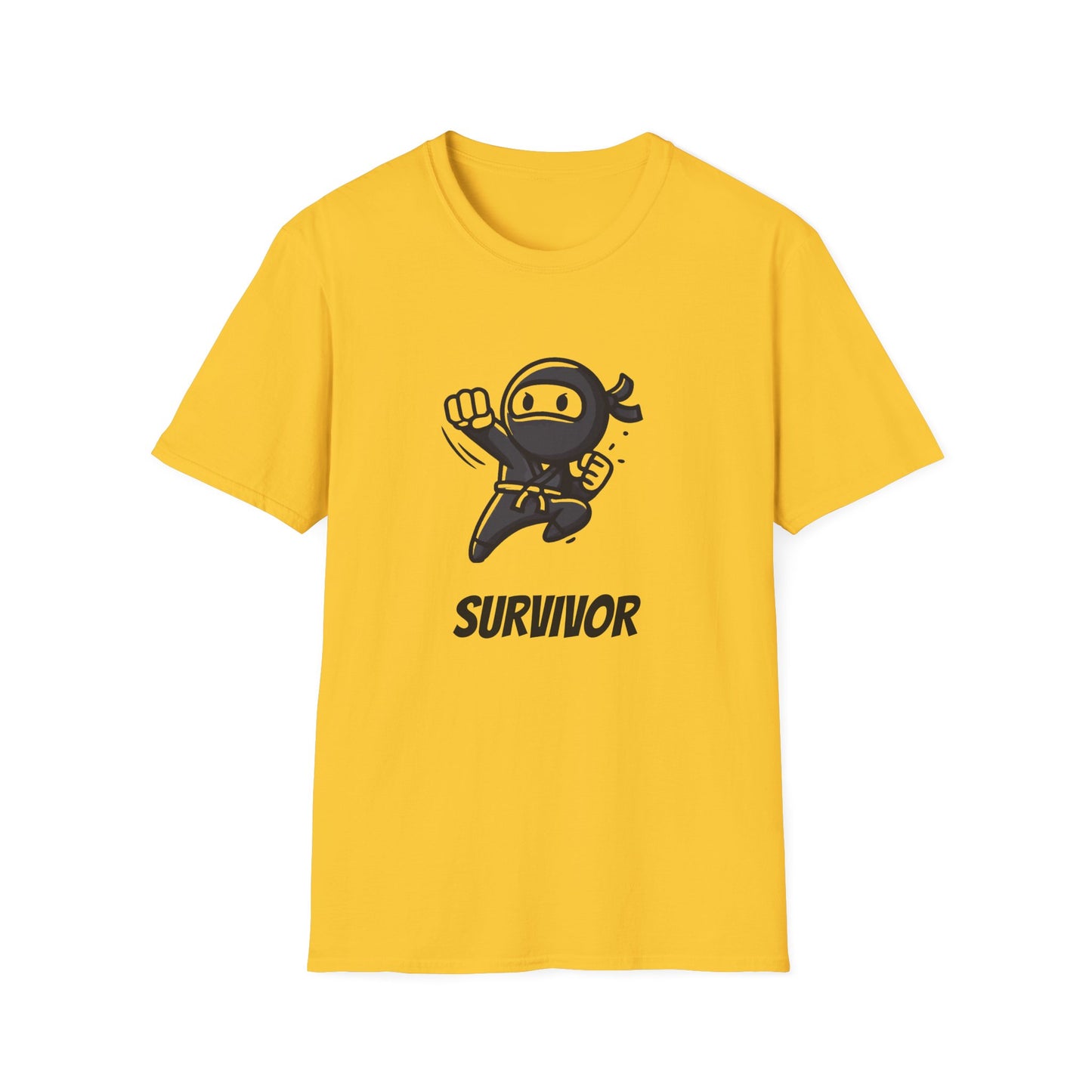Ninja Punch Survivor | Unisex Softstyle T-Shirt