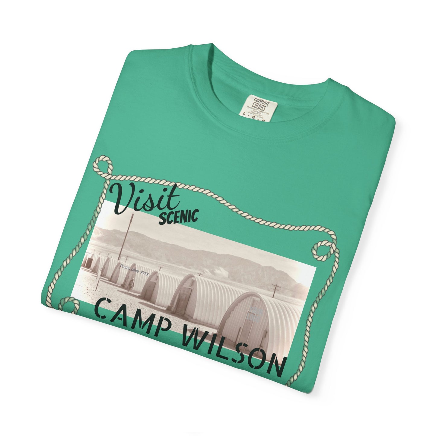 Scenic Camp Wilson T-Shirt | Unisex Garment-Dyed Tee