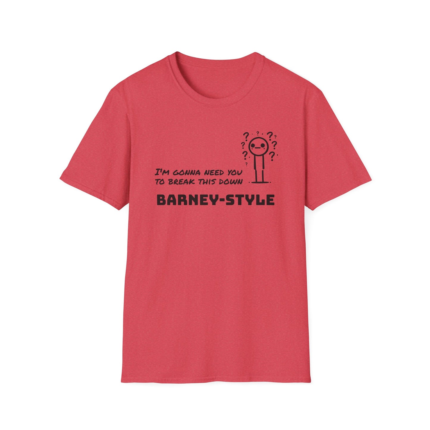 Barney-Style | Unisex SoftStyle T-Shirt