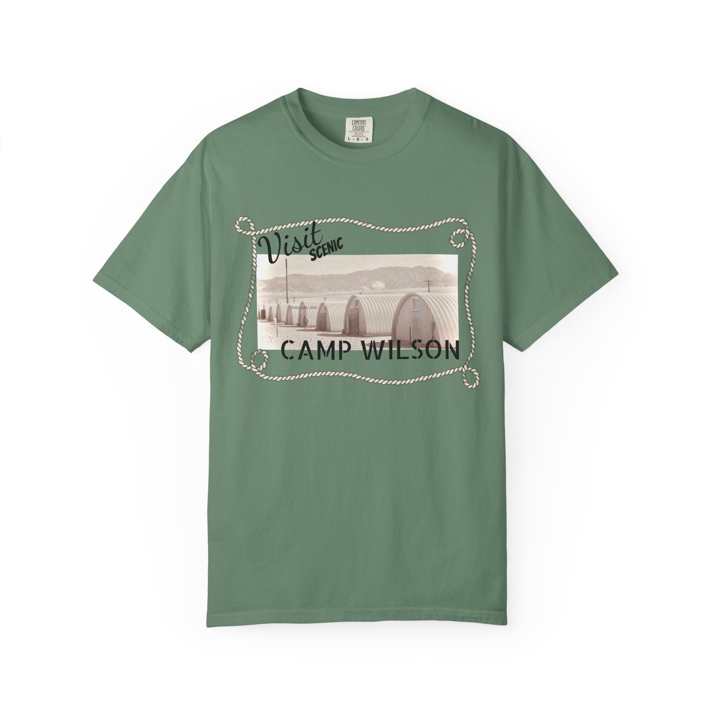 Scenic Camp Wilson T-Shirt | Unisex Garment-Dyed Tee