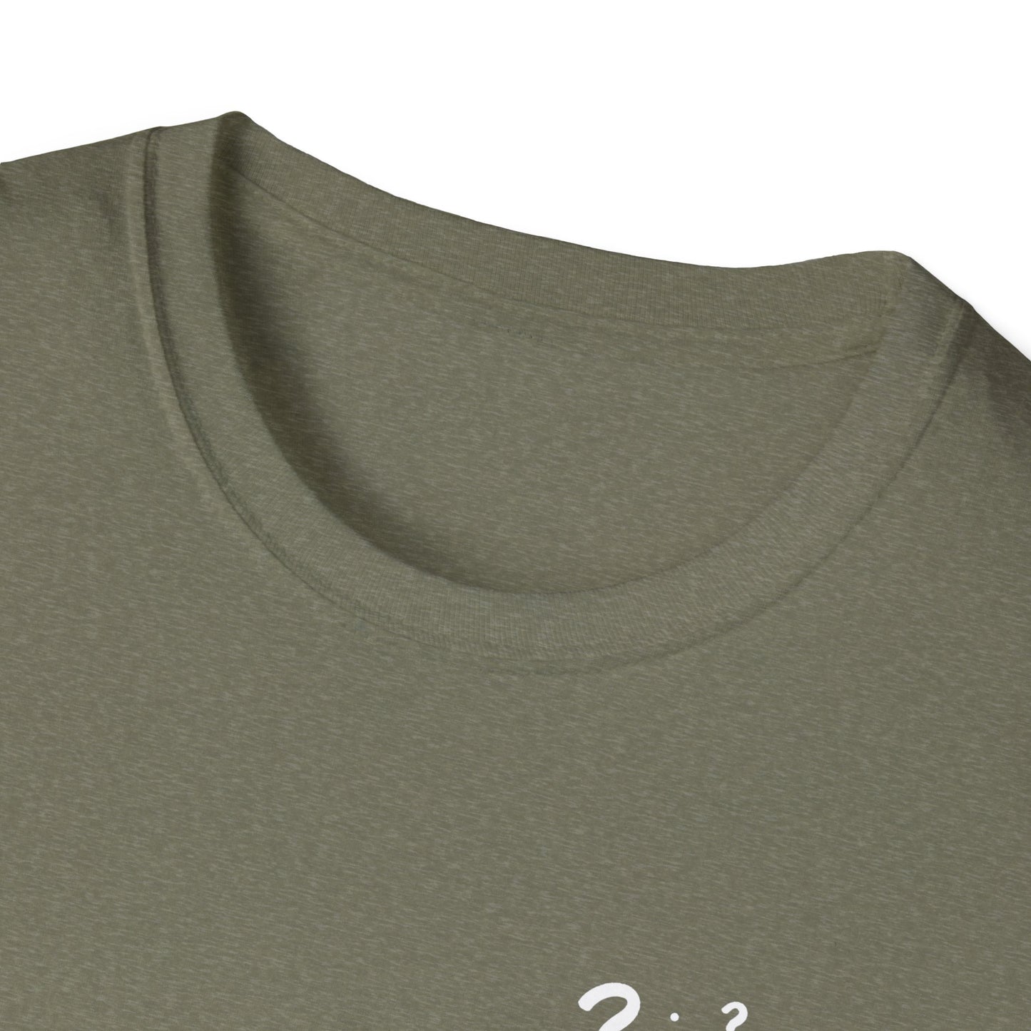 Barney-Style (White Print) | Unisex Softstyle T-Shirt