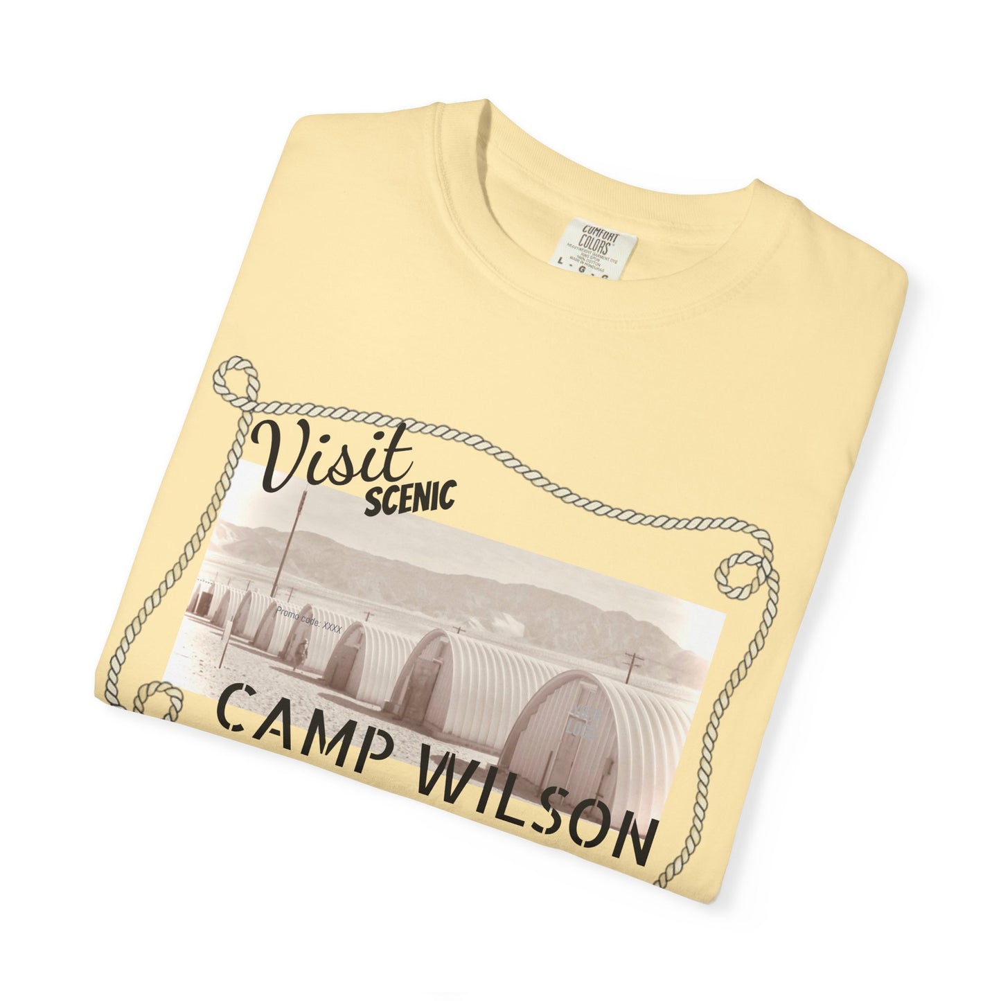 Scenic Camp Wilson T-Shirt | Unisex Garment-Dyed Tee