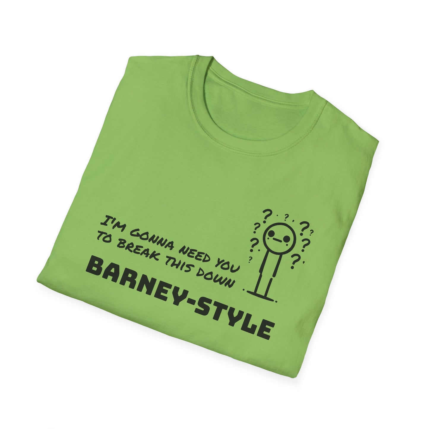Barney-Style | Unisex SoftStyle T-Shirt