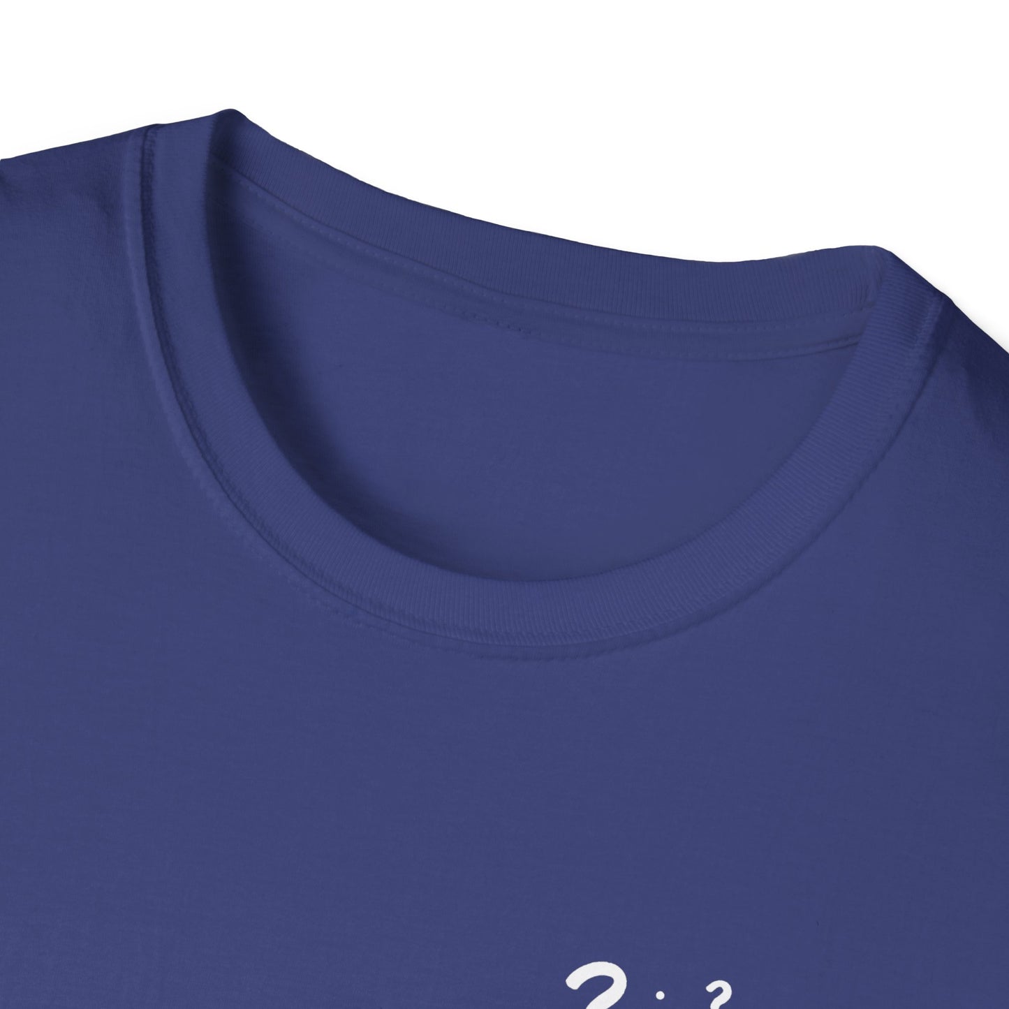 Barney-Style (White Print) | Unisex Softstyle T-Shirt