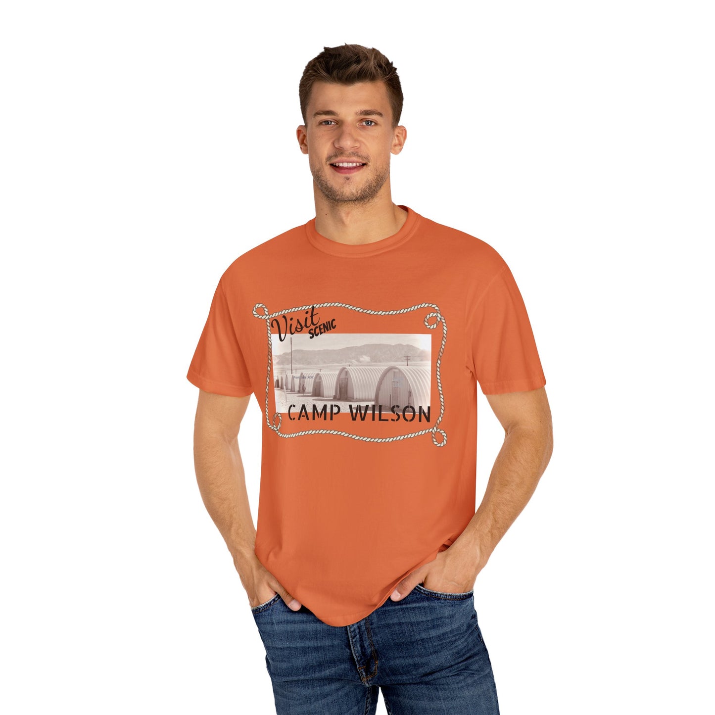 Scenic Camp Wilson T-Shirt | Unisex Garment-Dyed Tee