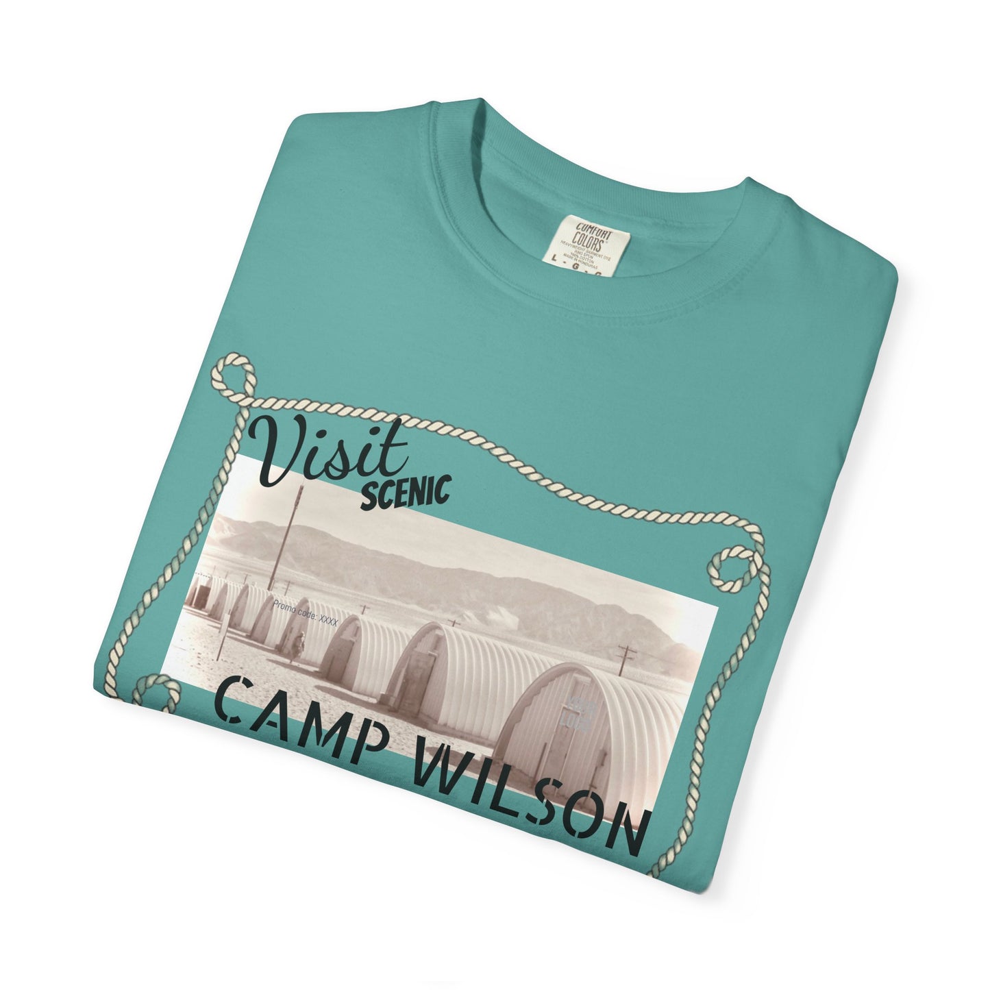 Scenic Camp Wilson T-Shirt | Unisex Garment-Dyed Tee