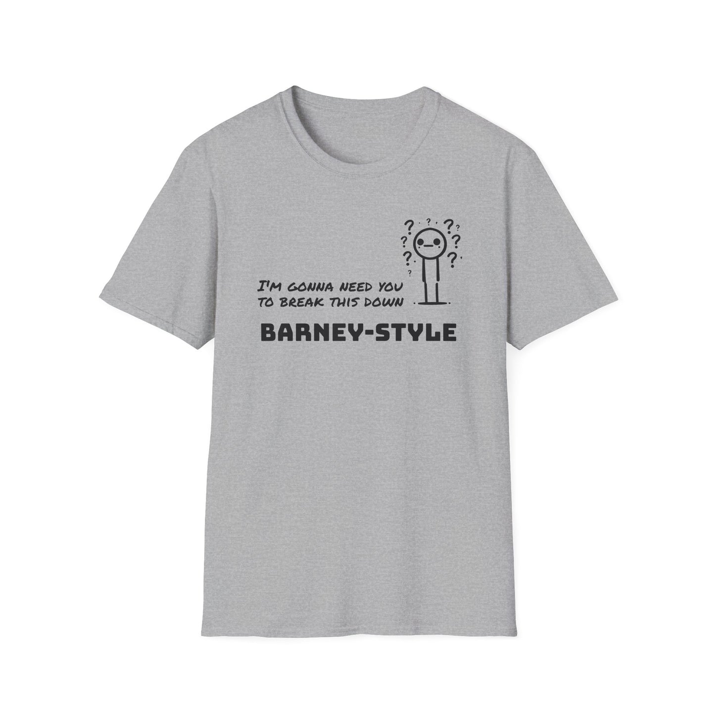 Barney-Style | Unisex SoftStyle T-Shirt