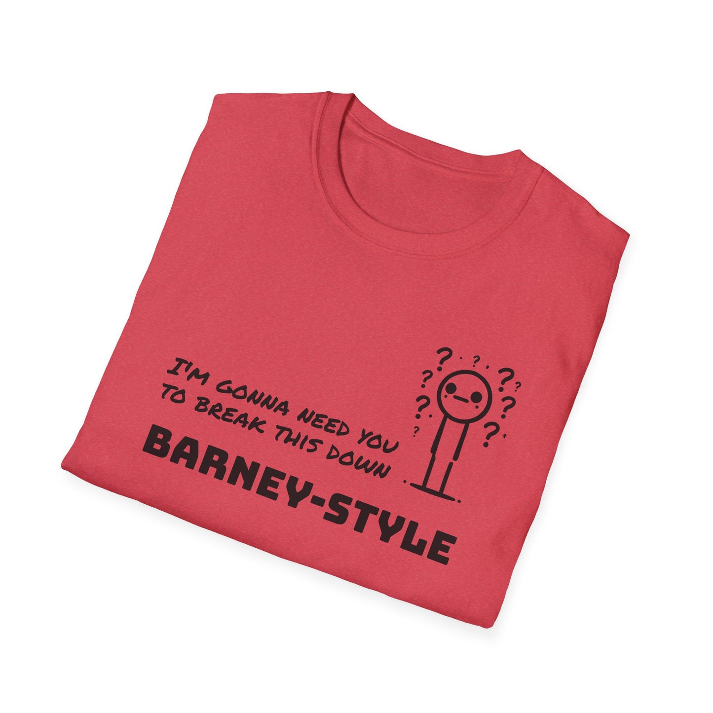 Barney-Style | Unisex SoftStyle T-Shirt