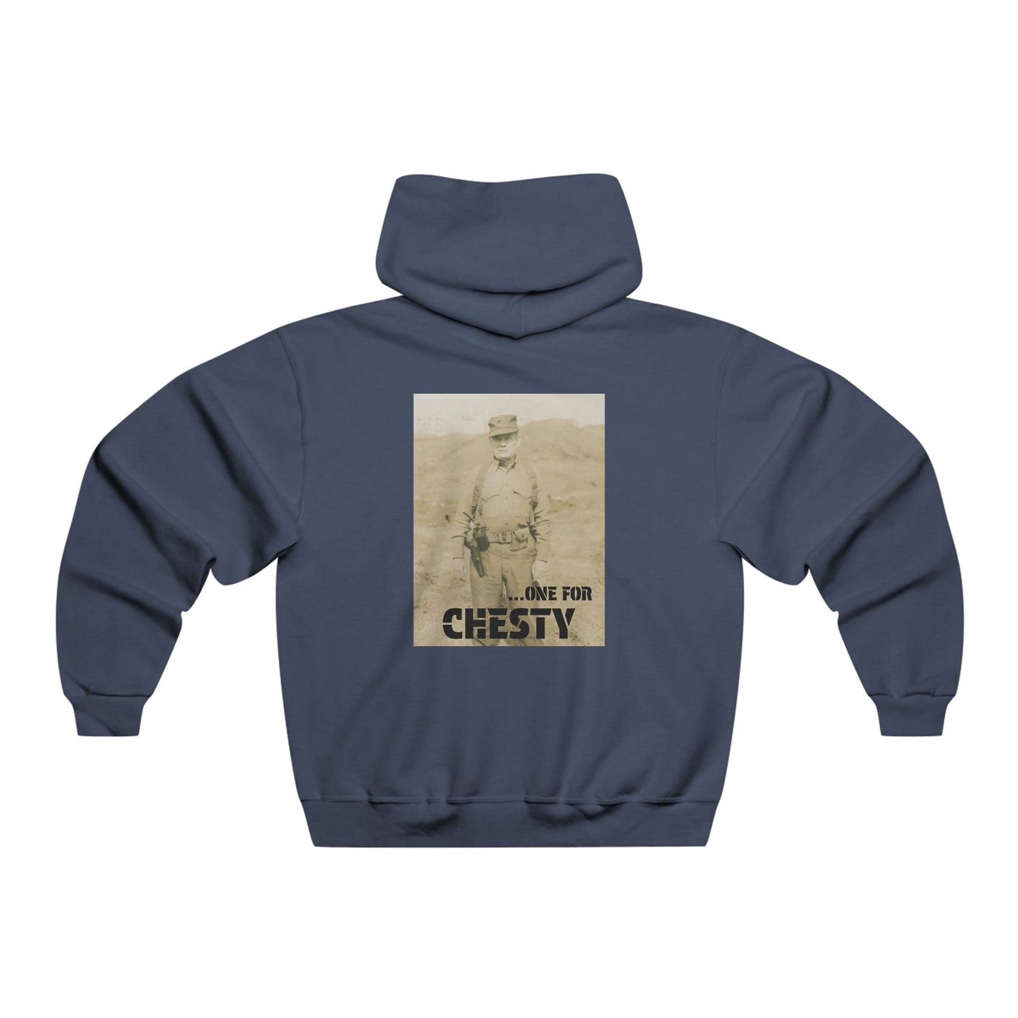 One For Chesty - Devil Dog | Men's Hooded Sweatshirt