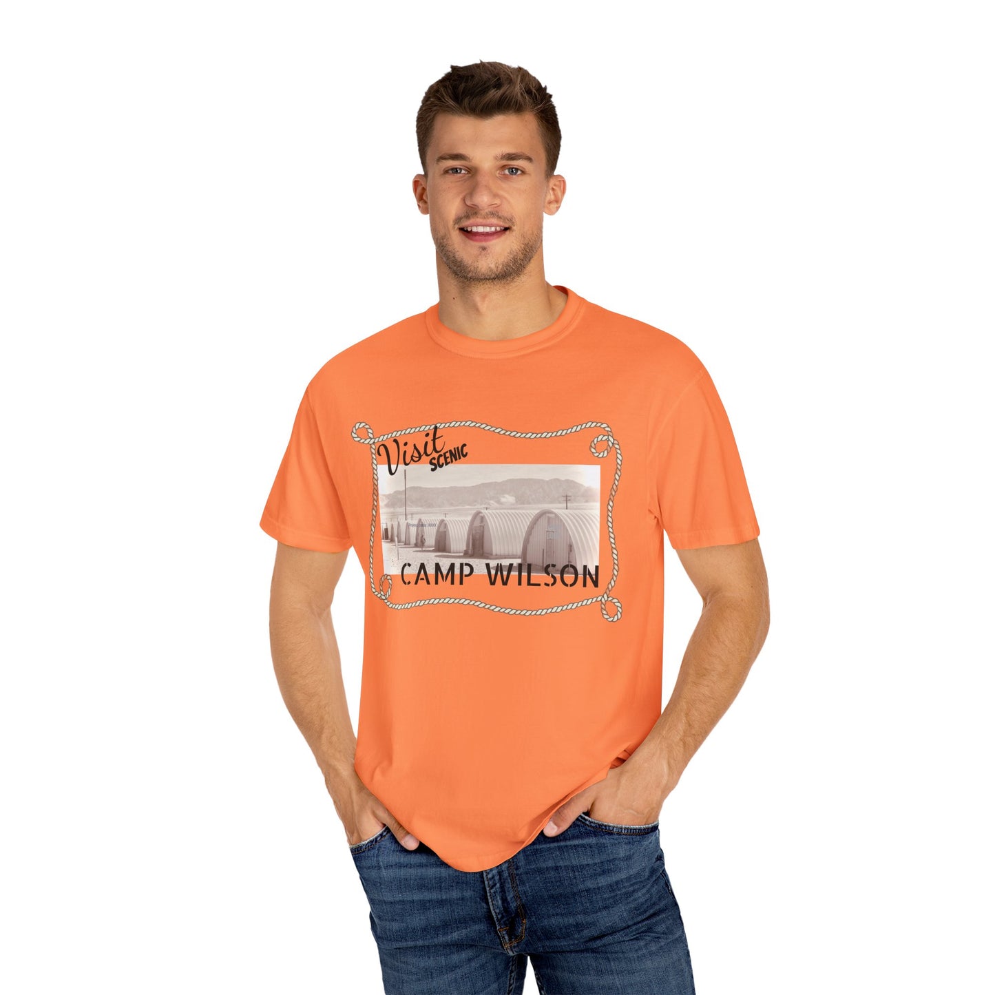 Scenic Camp Wilson T-Shirt | Unisex Garment-Dyed Tee