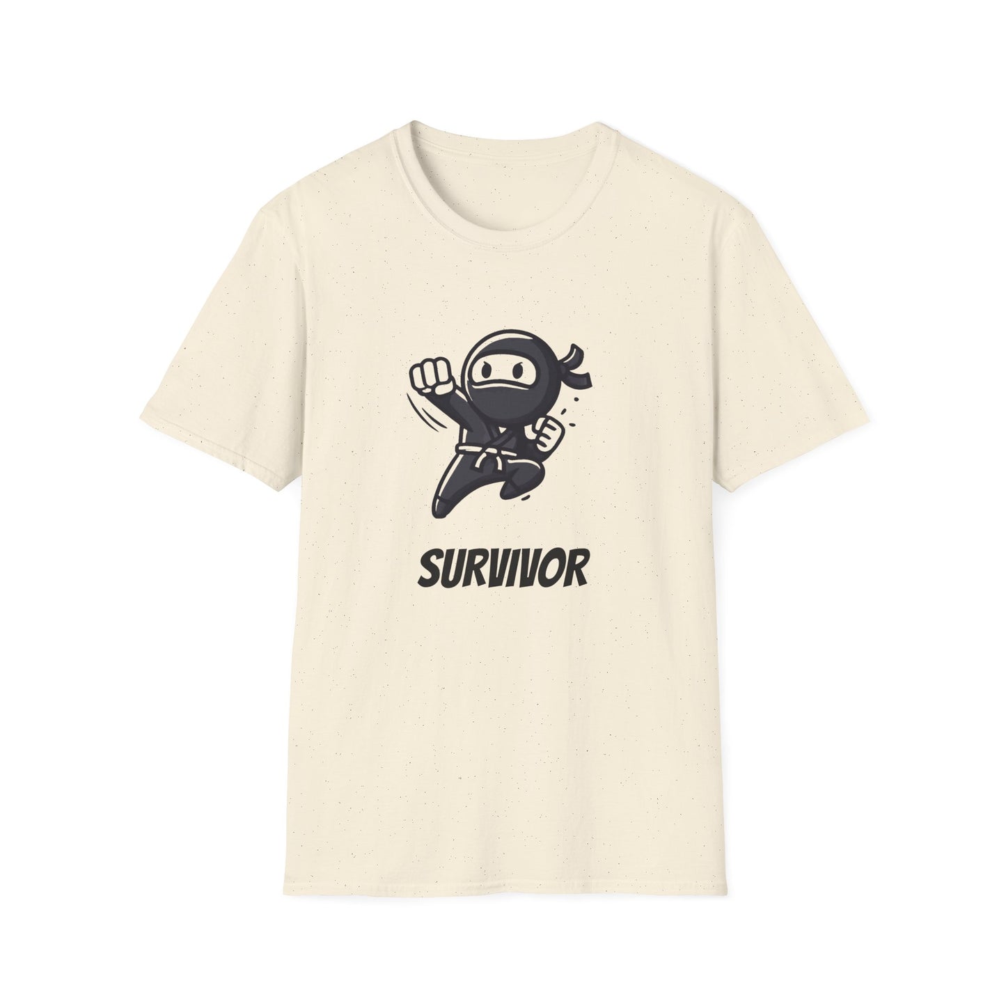 Ninja Punch Survivor | Unisex Softstyle T-Shirt