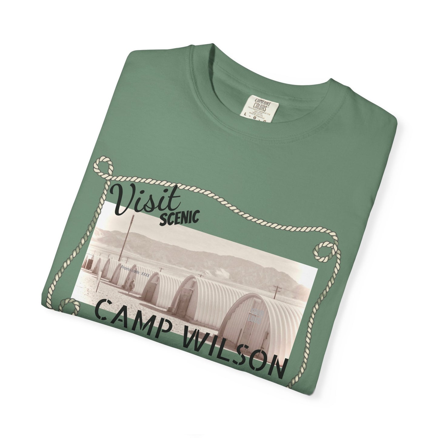 Scenic Camp Wilson T-Shirt | Unisex Garment-Dyed Tee