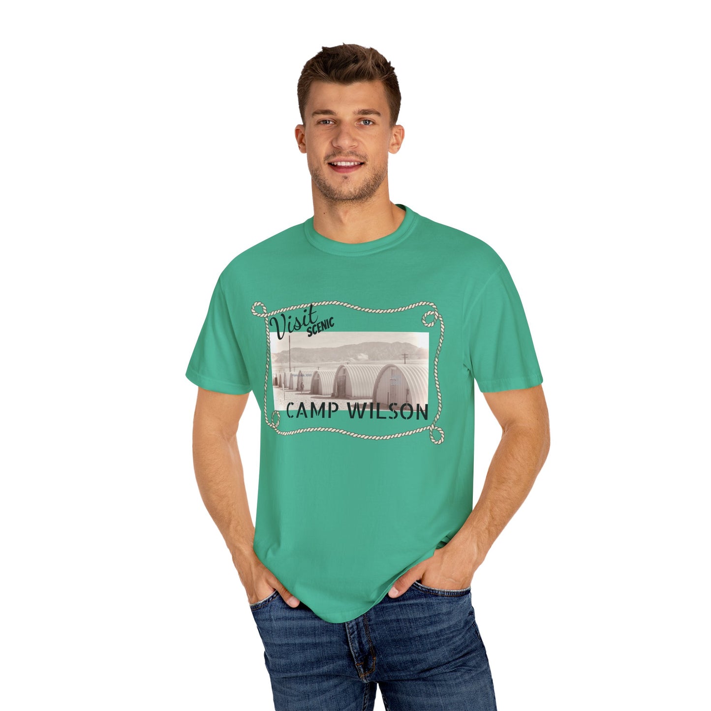 Scenic Camp Wilson T-Shirt | Unisex Garment-Dyed Tee