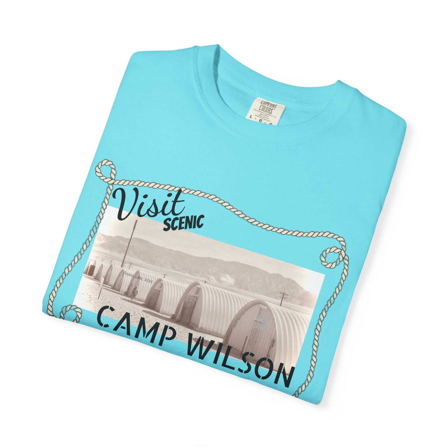 Scenic Camp Wilson T-Shirt | Unisex Garment-Dyed Tee