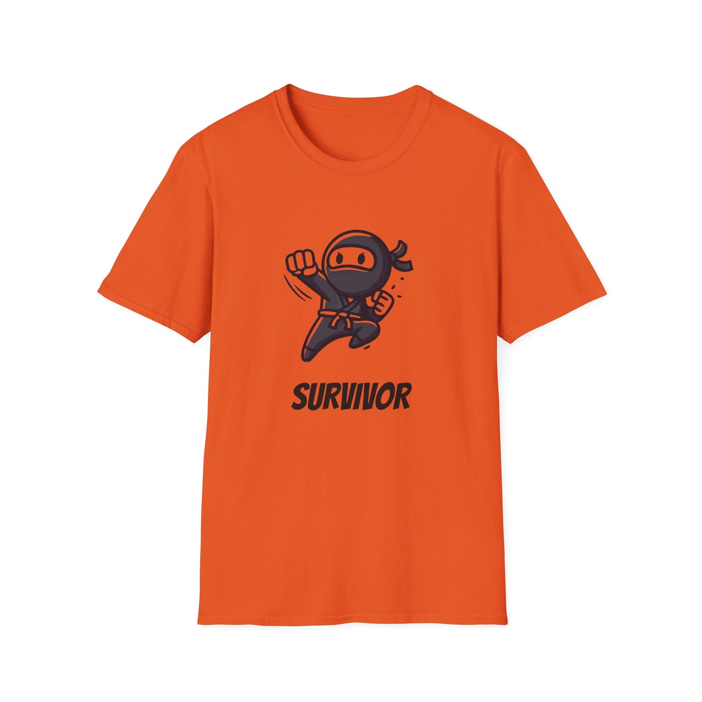 Ninja Punch Survivor | Unisex Softstyle T-Shirt