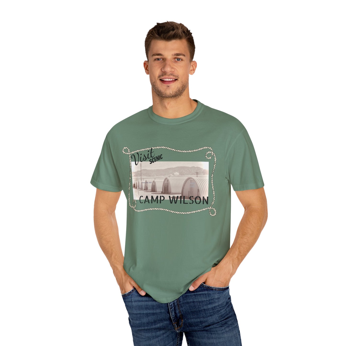 Scenic Camp Wilson T-Shirt | Unisex Garment-Dyed Tee