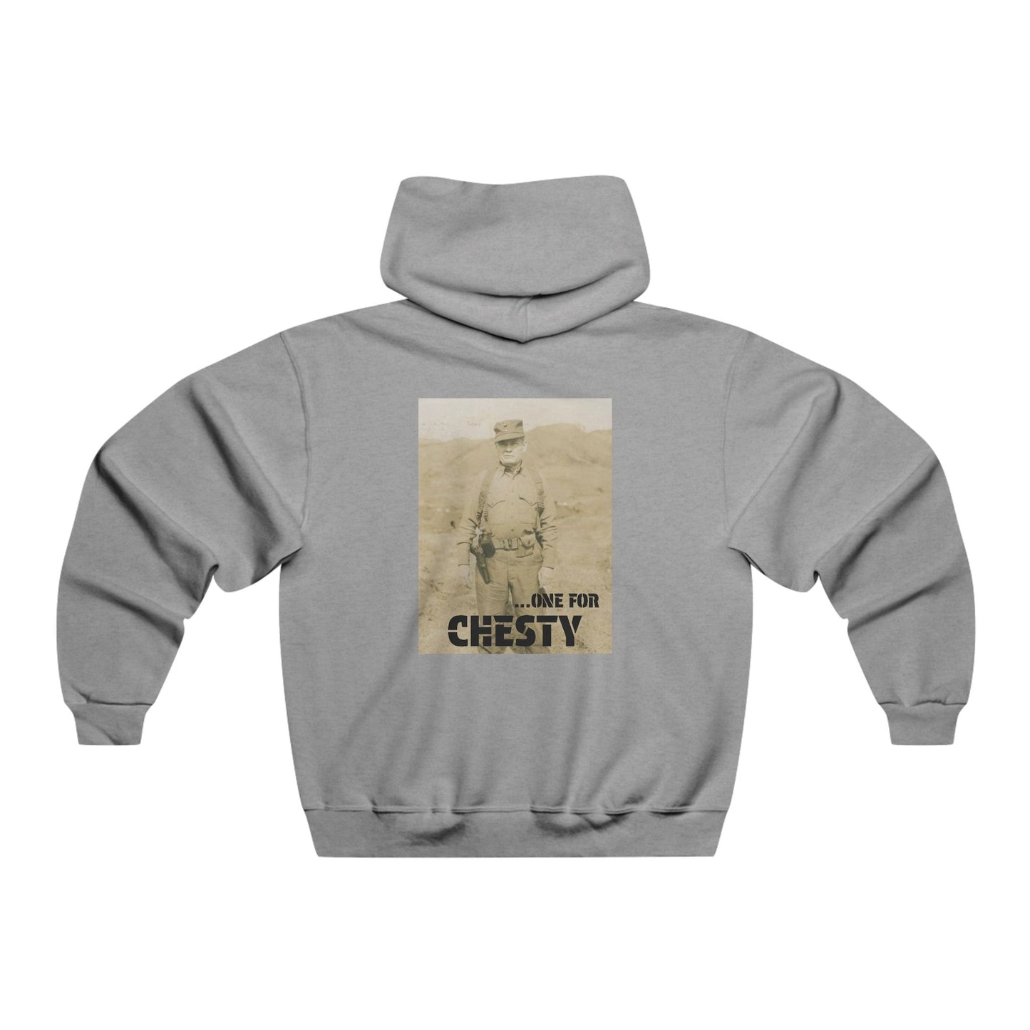 One For Chesty - Devil Dog | Men's Hooded Sweatshirt