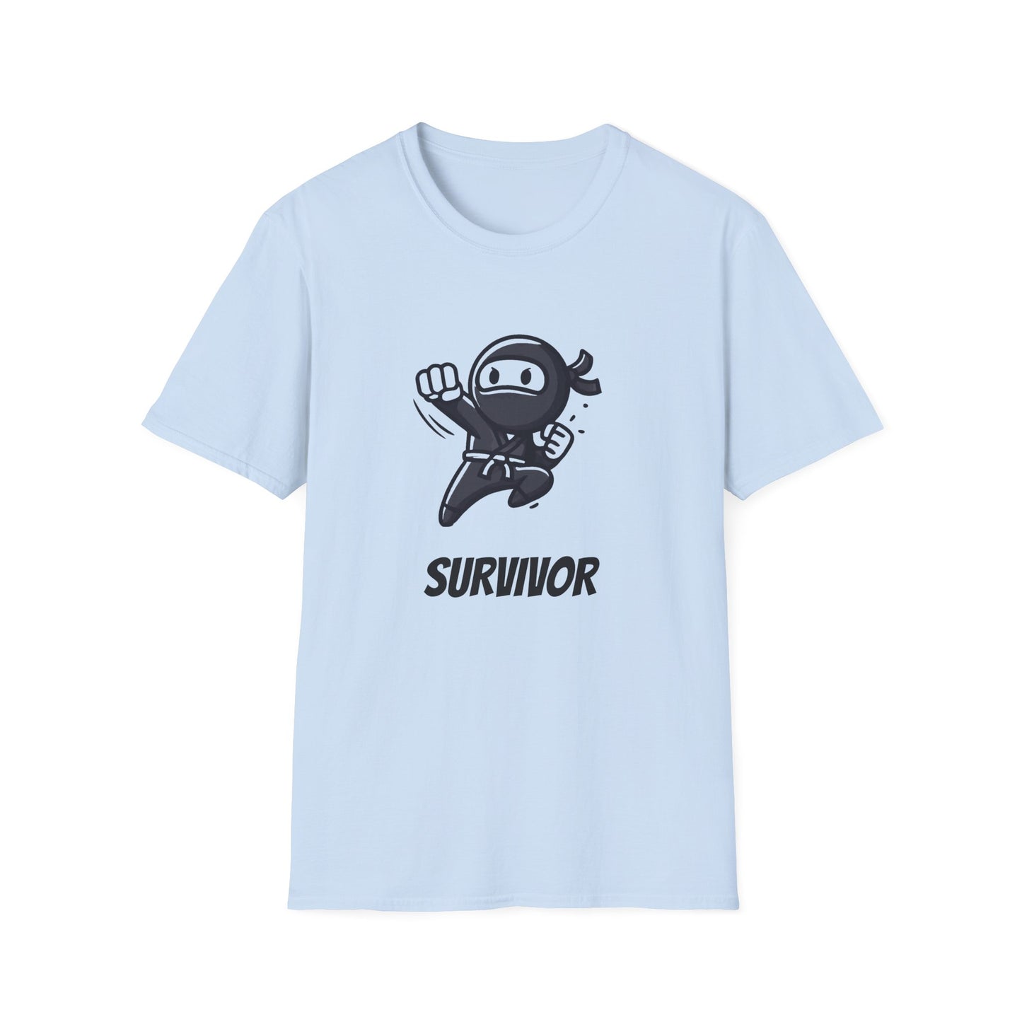 Ninja Punch Survivor | Unisex Softstyle T-Shirt