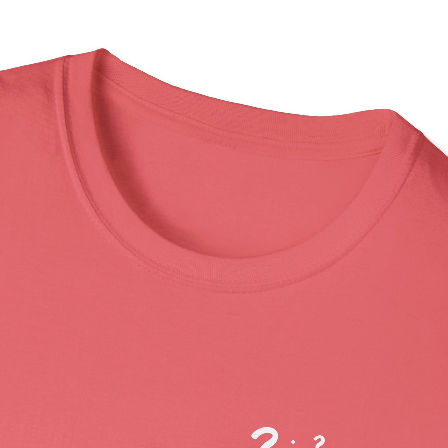 Barney-Style (White Print) | Unisex Softstyle T-Shirt