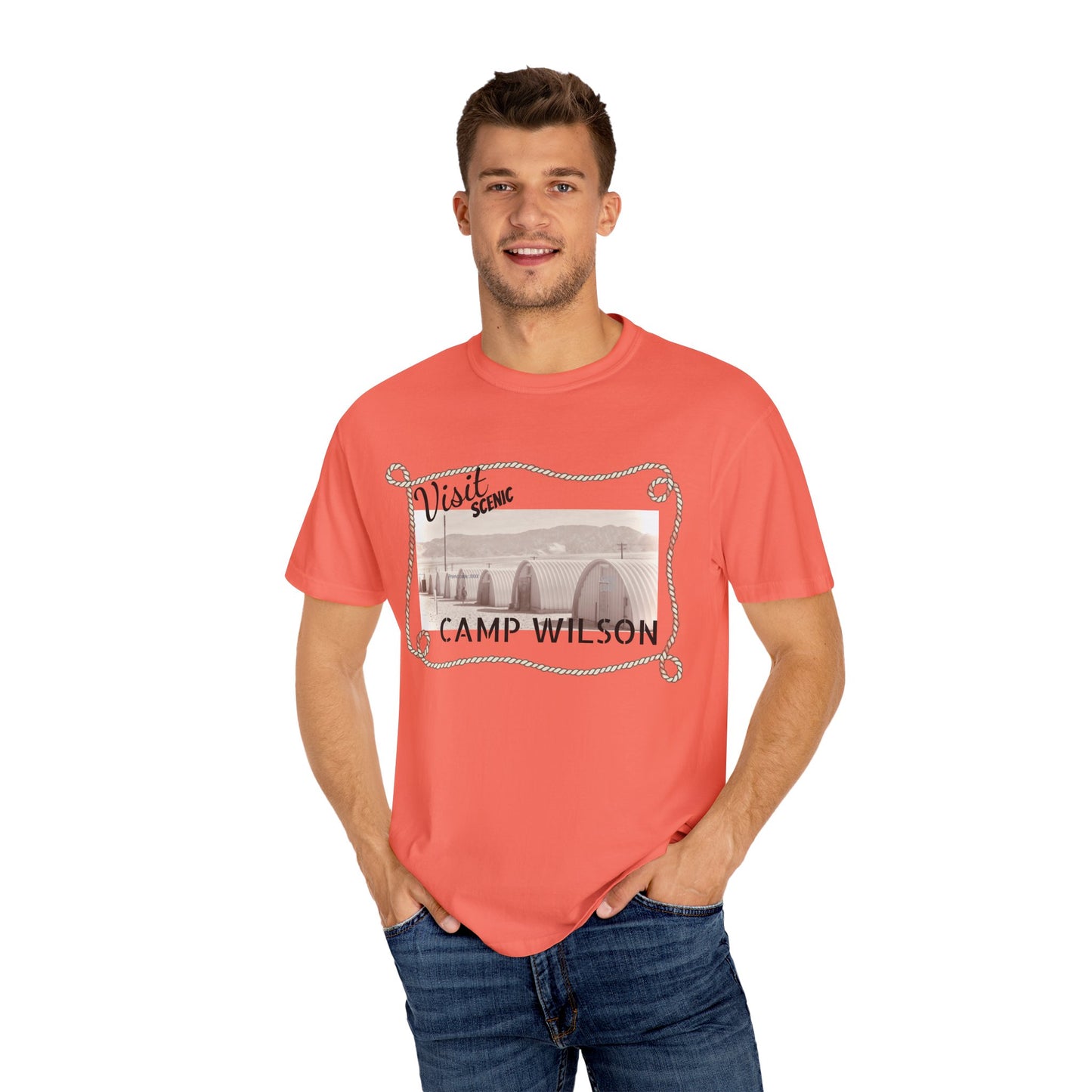 Scenic Camp Wilson T-Shirt | Unisex Garment-Dyed Tee
