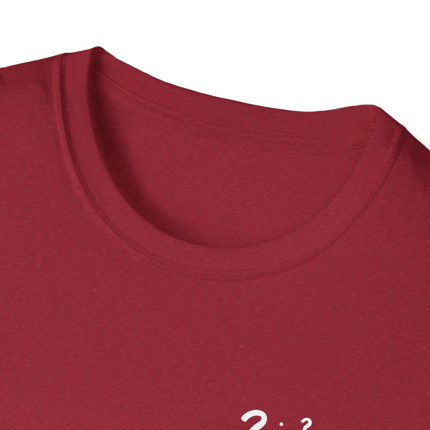 Barney-Style (White Print) | Unisex Softstyle T-Shirt