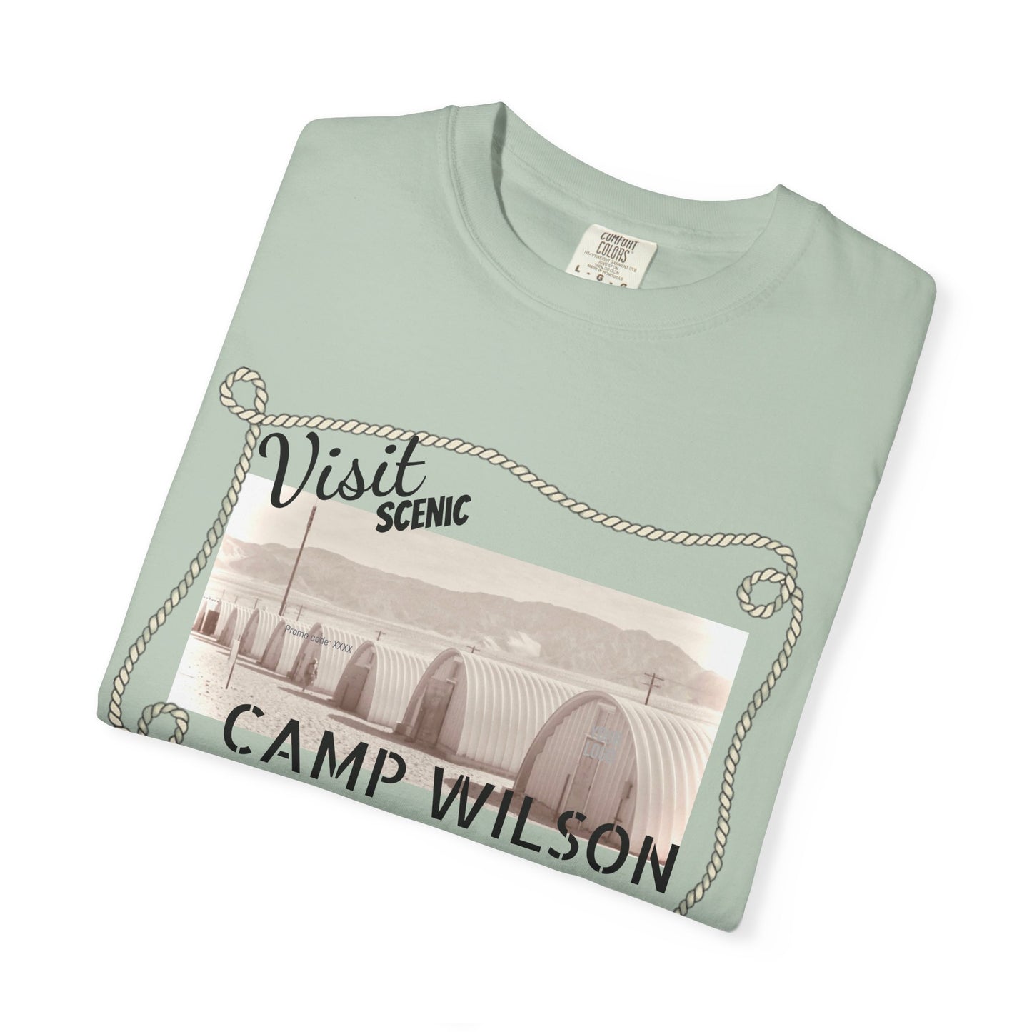 Scenic Camp Wilson T-Shirt | Unisex Garment-Dyed Tee