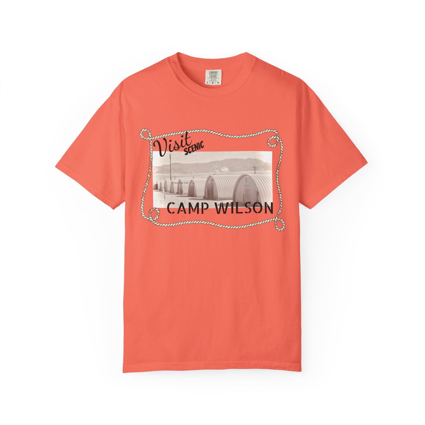 Scenic Camp Wilson T-Shirt | Unisex Garment-Dyed Tee