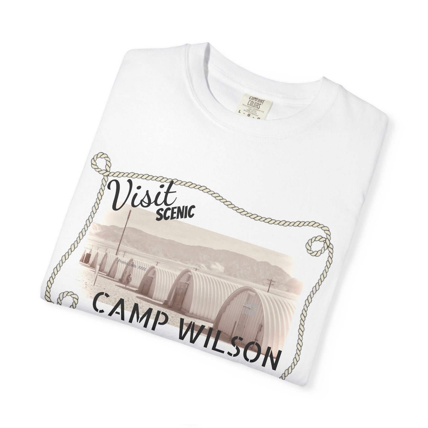 Scenic Camp Wilson T-Shirt | Unisex Garment-Dyed Tee