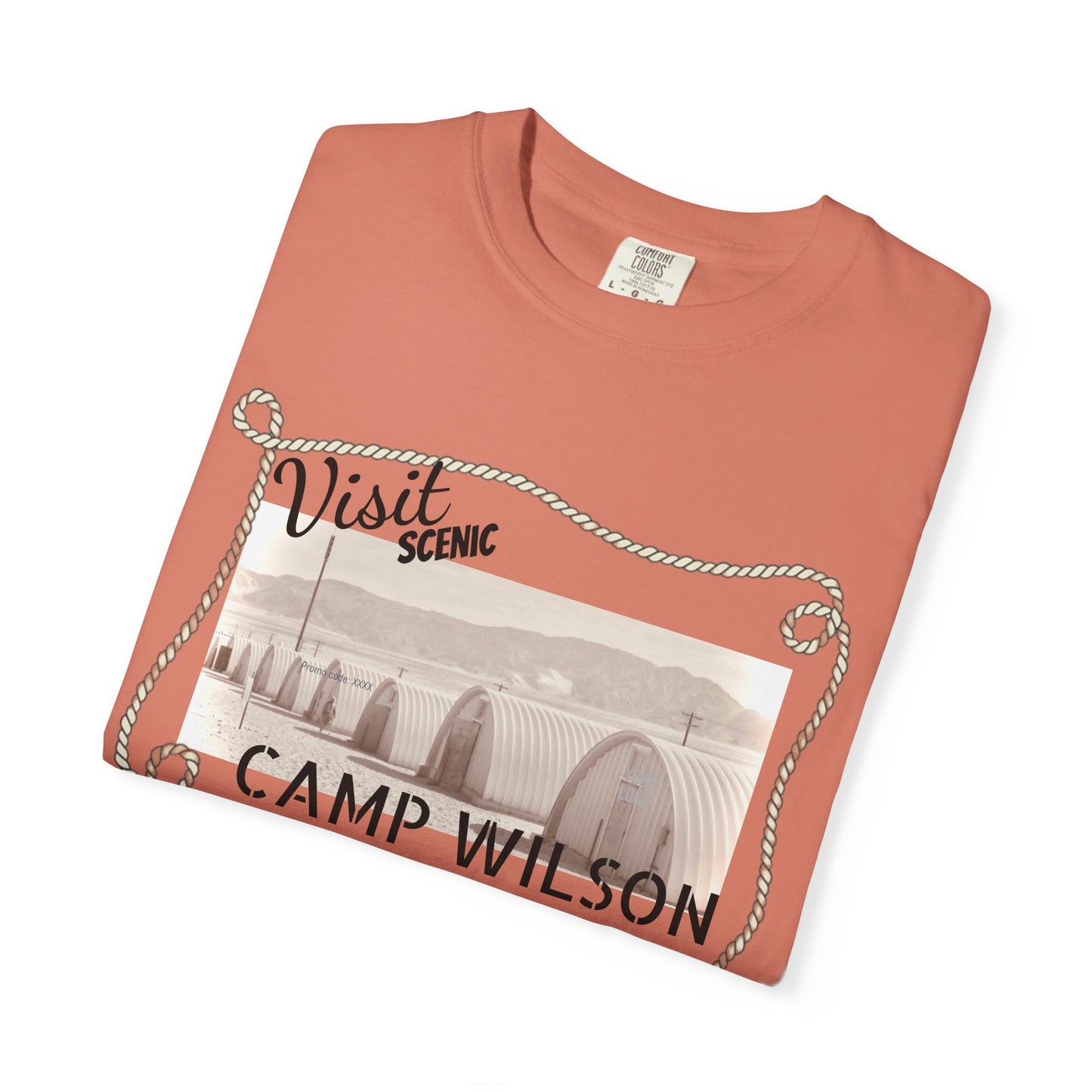 Scenic Camp Wilson T-Shirt | Unisex Garment-Dyed Tee