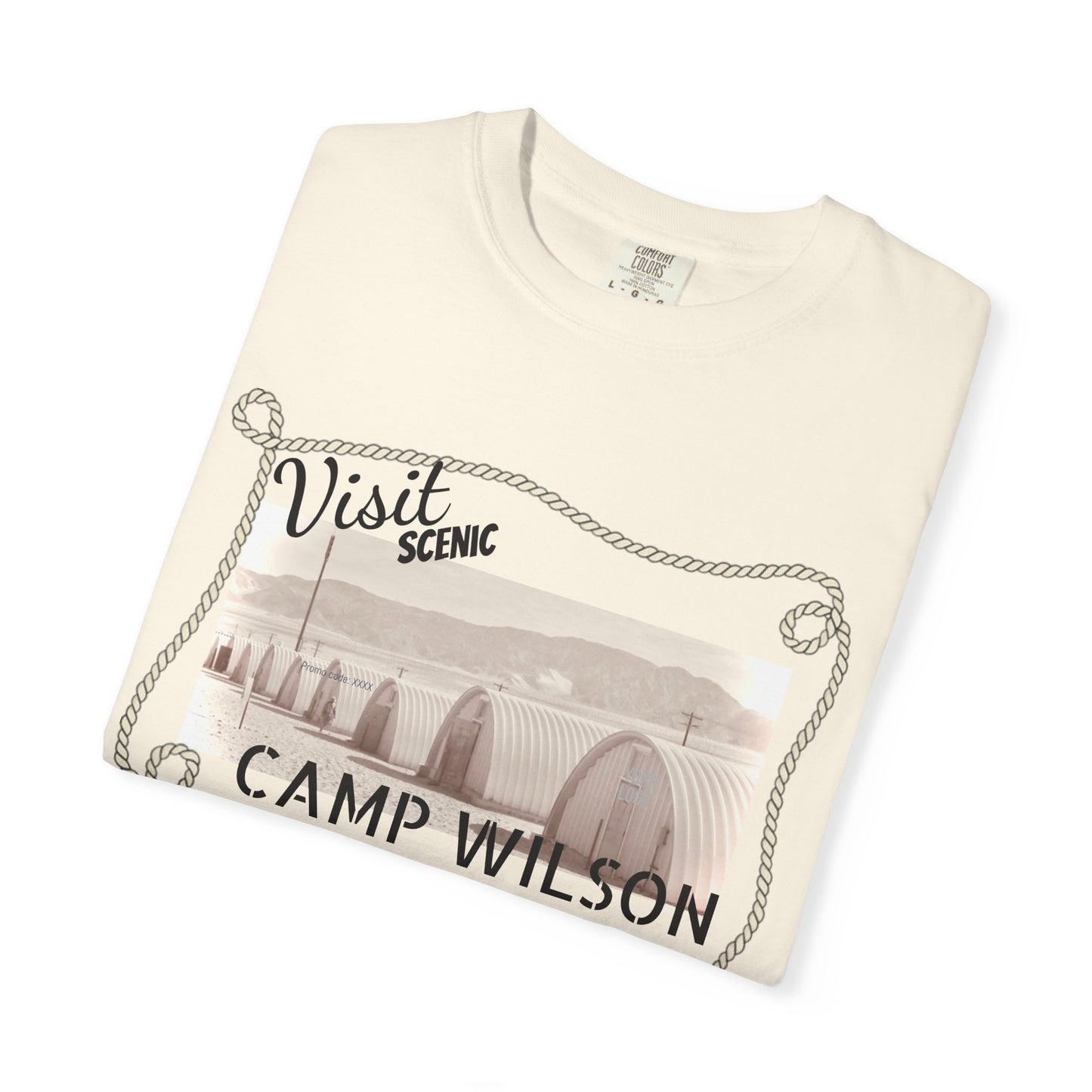 Scenic Camp Wilson T-Shirt | Unisex Garment-Dyed Tee