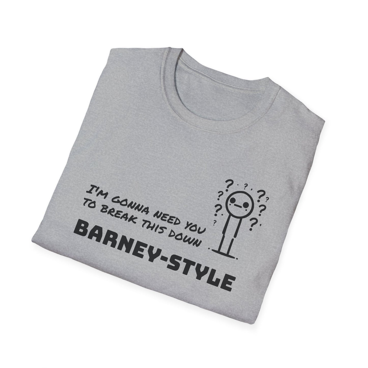Barney-Style | Unisex SoftStyle T-Shirt