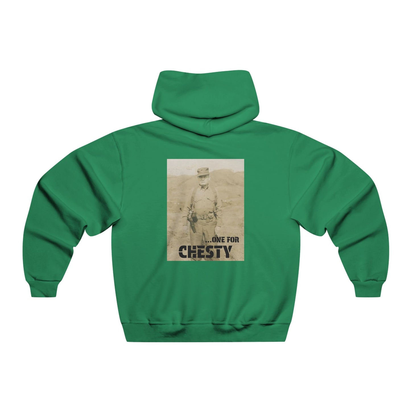 One For Chesty - Devil Dog | Men's Hooded Sweatshirt