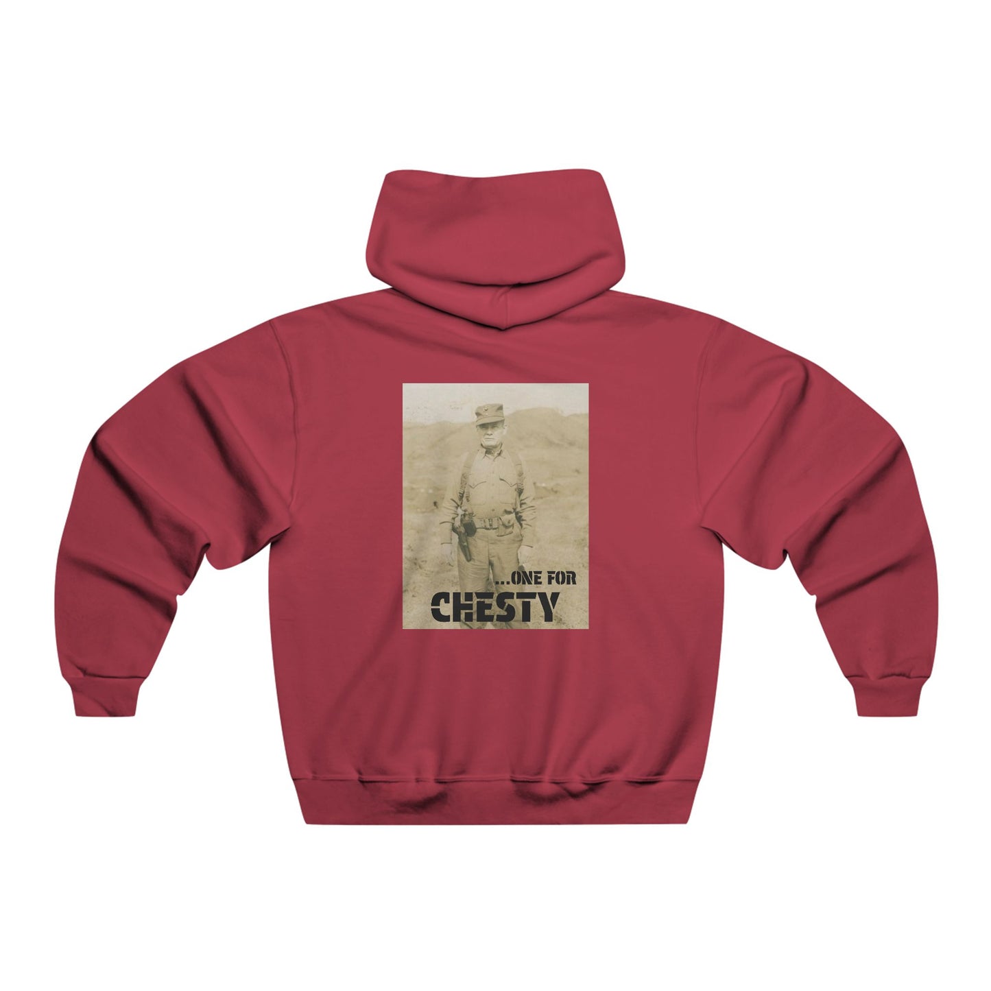 One For Chesty - Devil Dog | Men's Hooded Sweatshirt