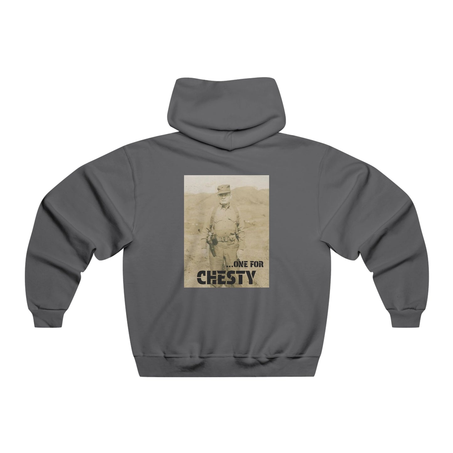 One For Chesty - Devil Dog | Men's Hooded Sweatshirt