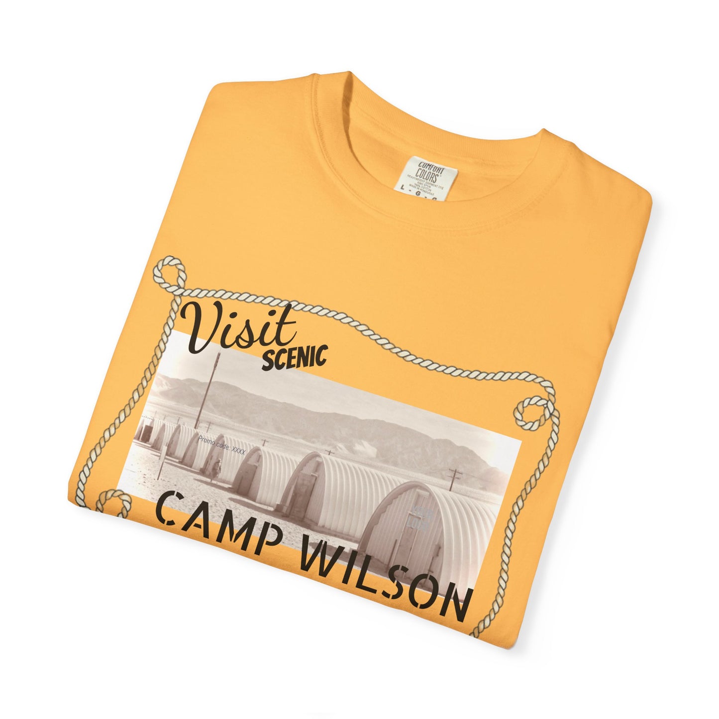 Scenic Camp Wilson T-Shirt | Unisex Garment-Dyed Tee