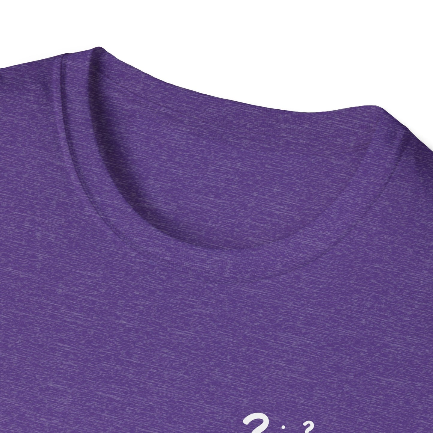 Barney-Style (White Print) | Unisex Softstyle T-Shirt