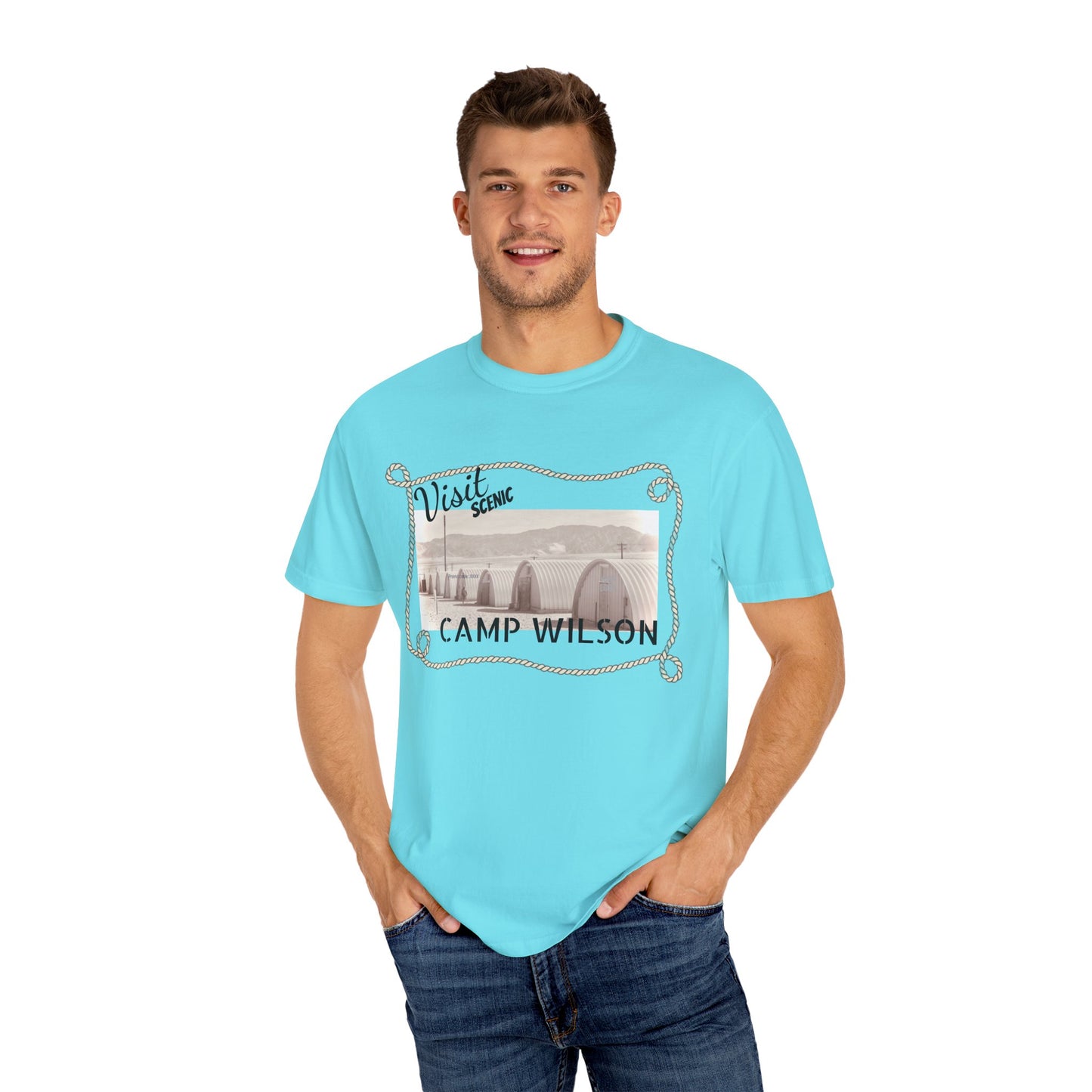 Scenic Camp Wilson T-Shirt | Unisex Garment-Dyed Tee