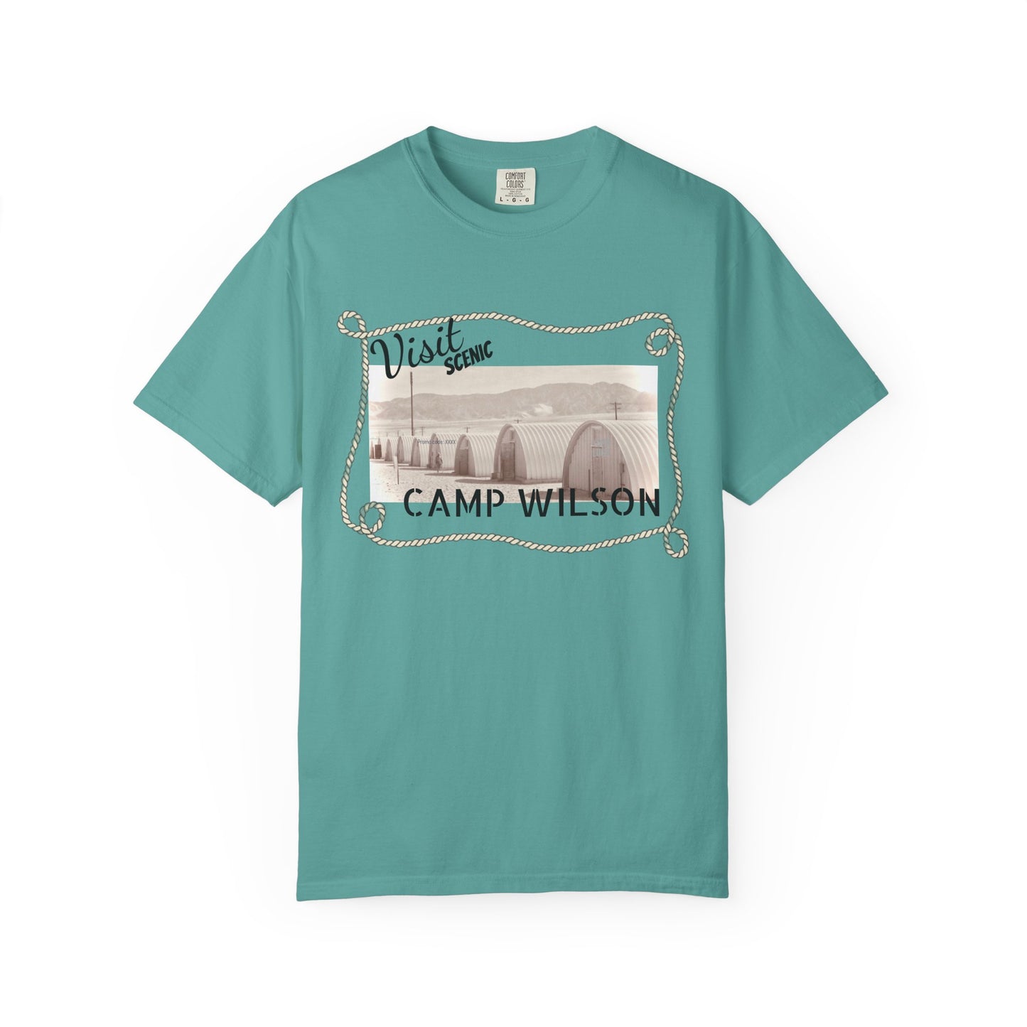 Scenic Camp Wilson T-Shirt | Unisex Garment-Dyed Tee