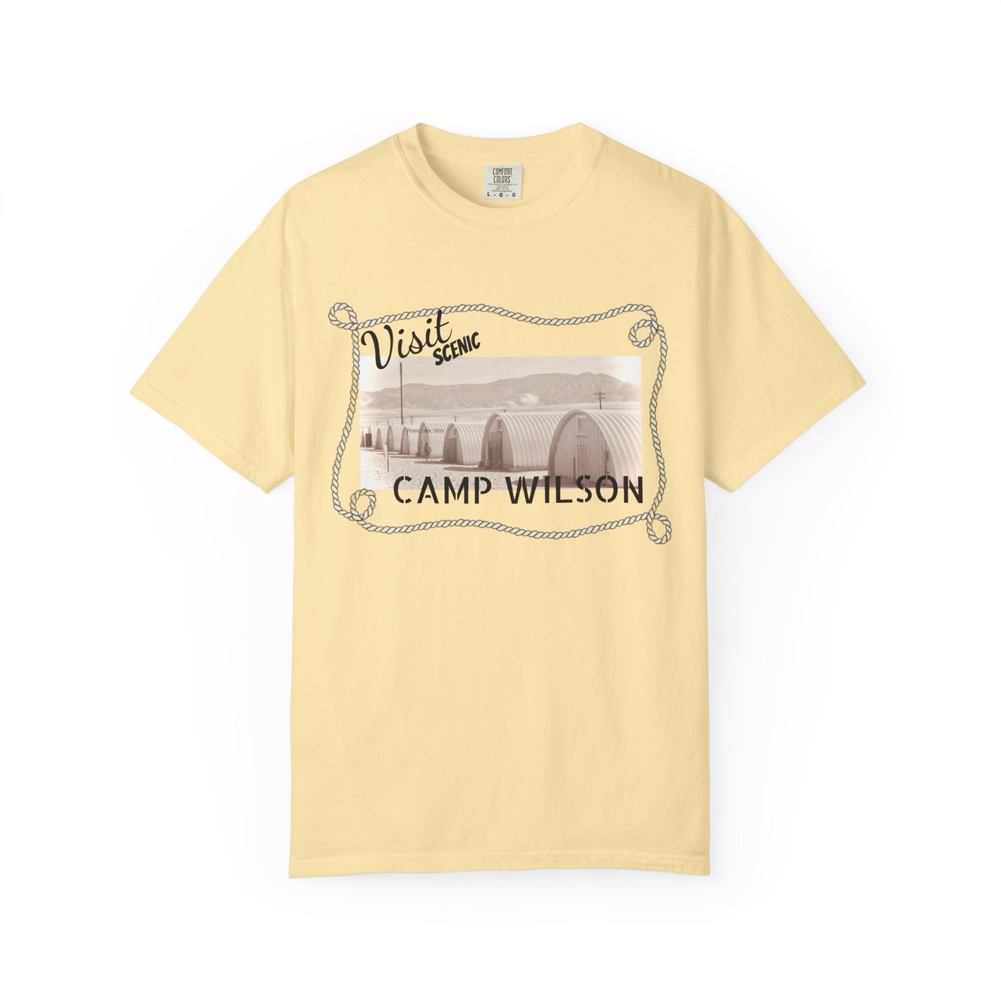 Scenic Camp Wilson T-Shirt | Unisex Garment-Dyed Tee