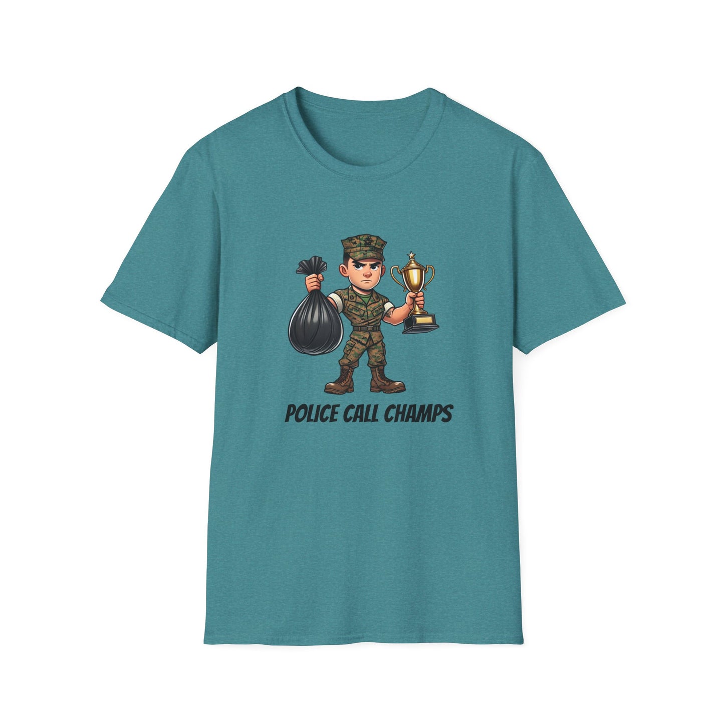 Police Call Champs | Unisex Softstyle T-Shirt