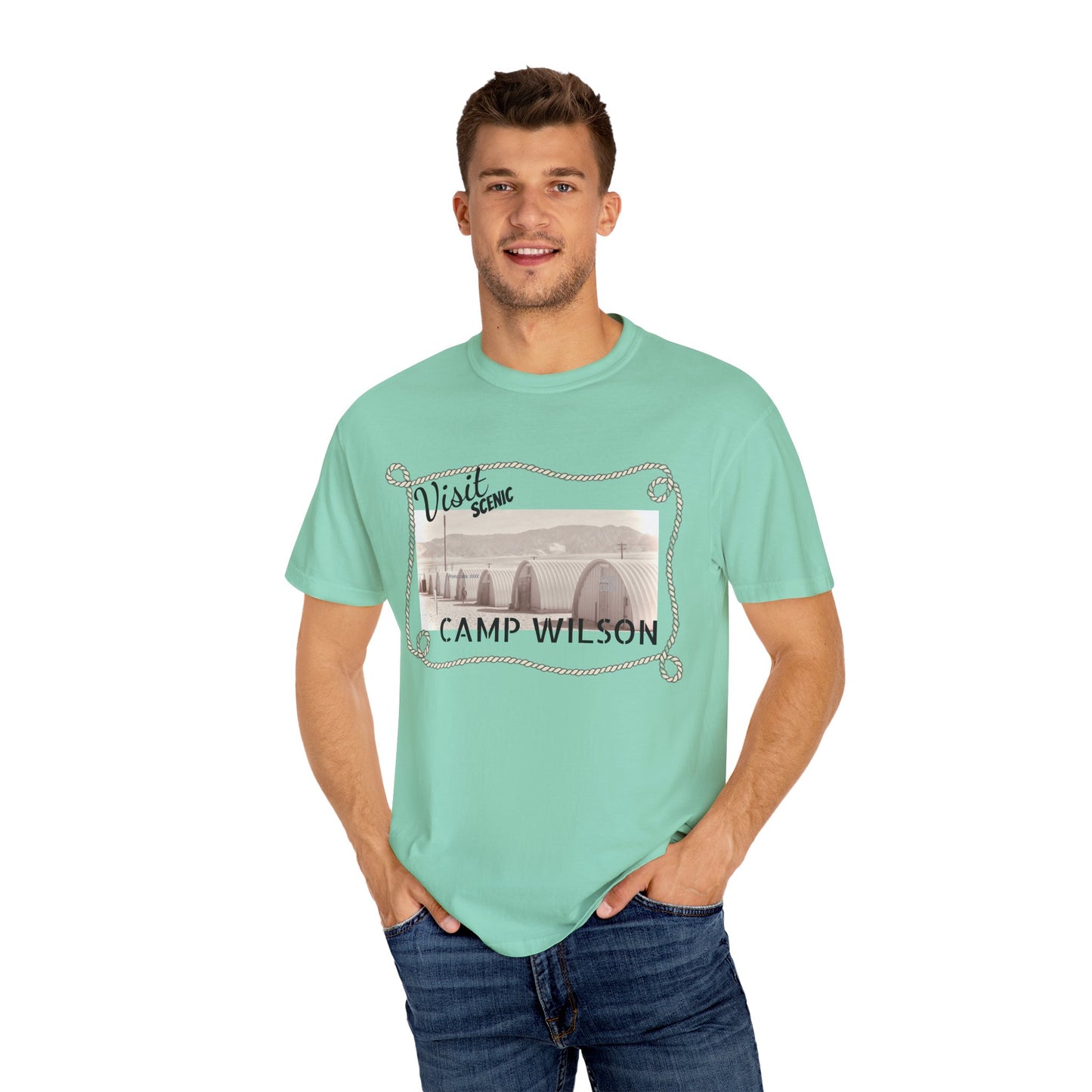 Scenic Camp Wilson T-Shirt | Unisex Garment-Dyed Tee