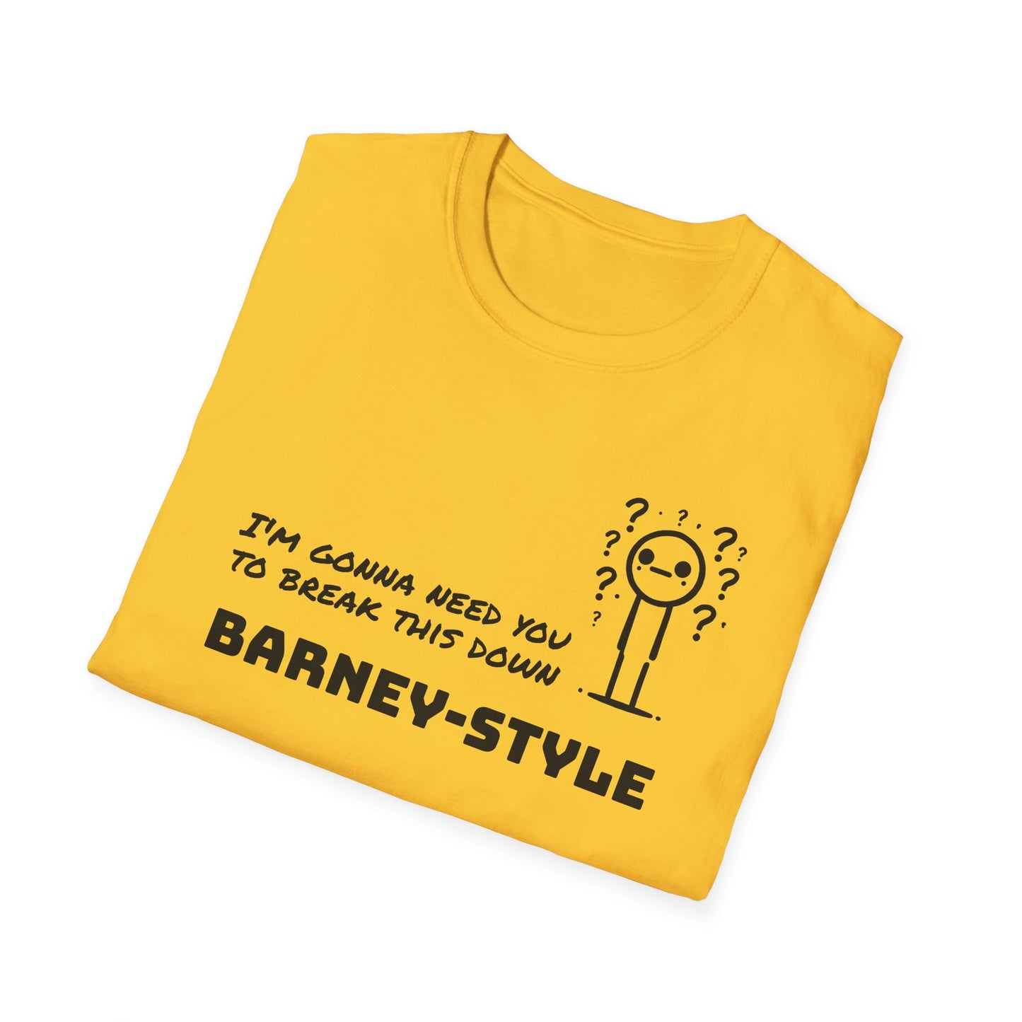Barney-Style | Unisex SoftStyle T-Shirt