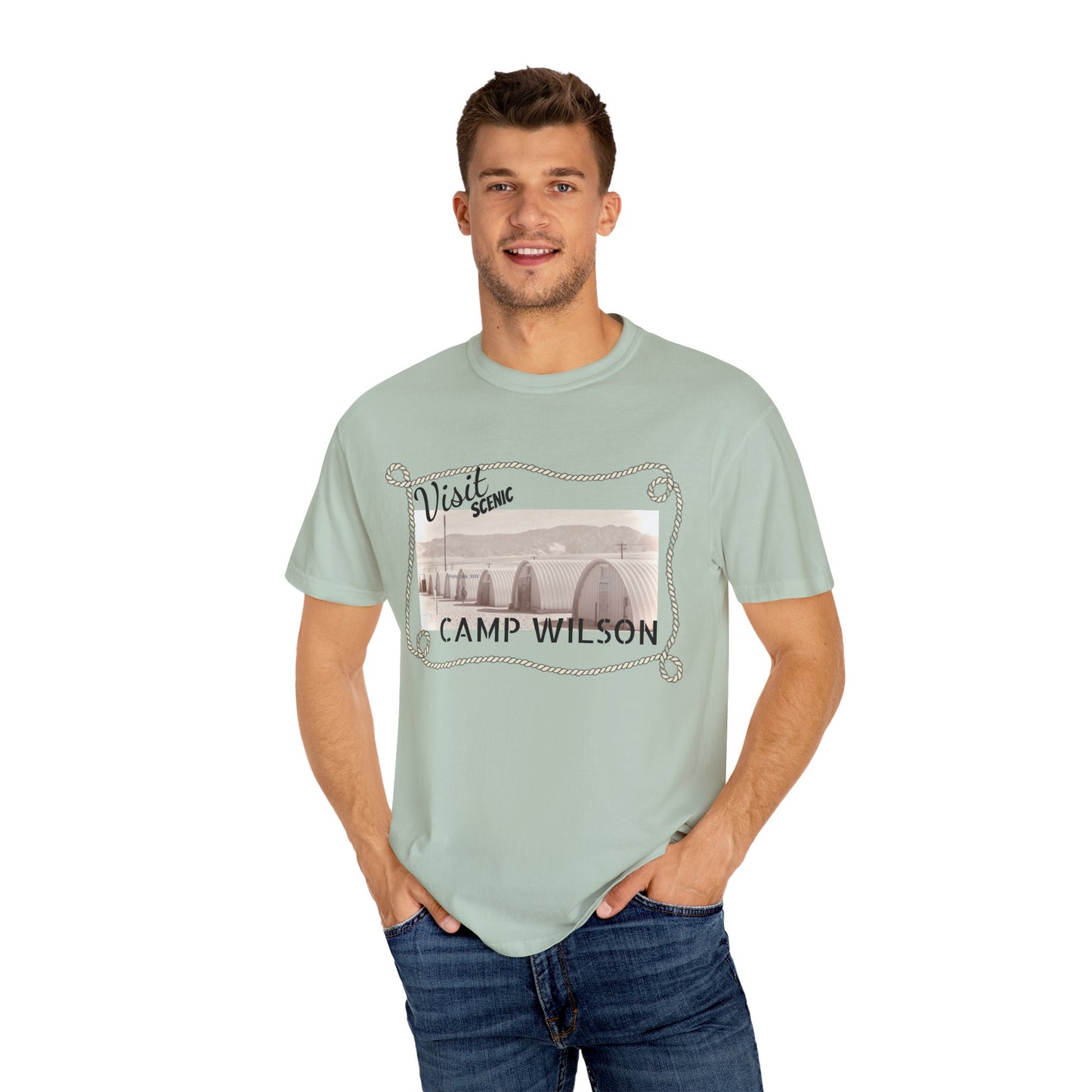 Scenic Camp Wilson T-Shirt | Unisex Garment-Dyed Tee