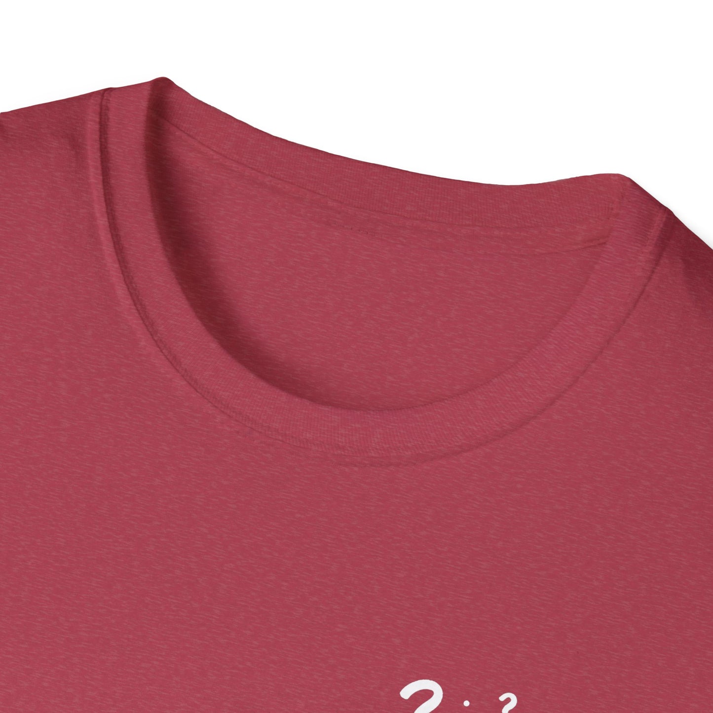 Barney-Style (White Print) | Unisex Softstyle T-Shirt